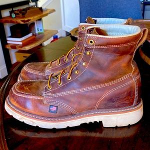 Thorogood Steel Toe Moc Boot. Great condition